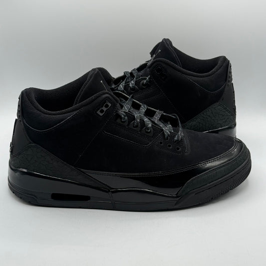 (USED) Jordan 3 Black Cat Size 11.5
