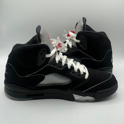 (USED) Jordan 5 Black Metallic Reimagined Size 11.5