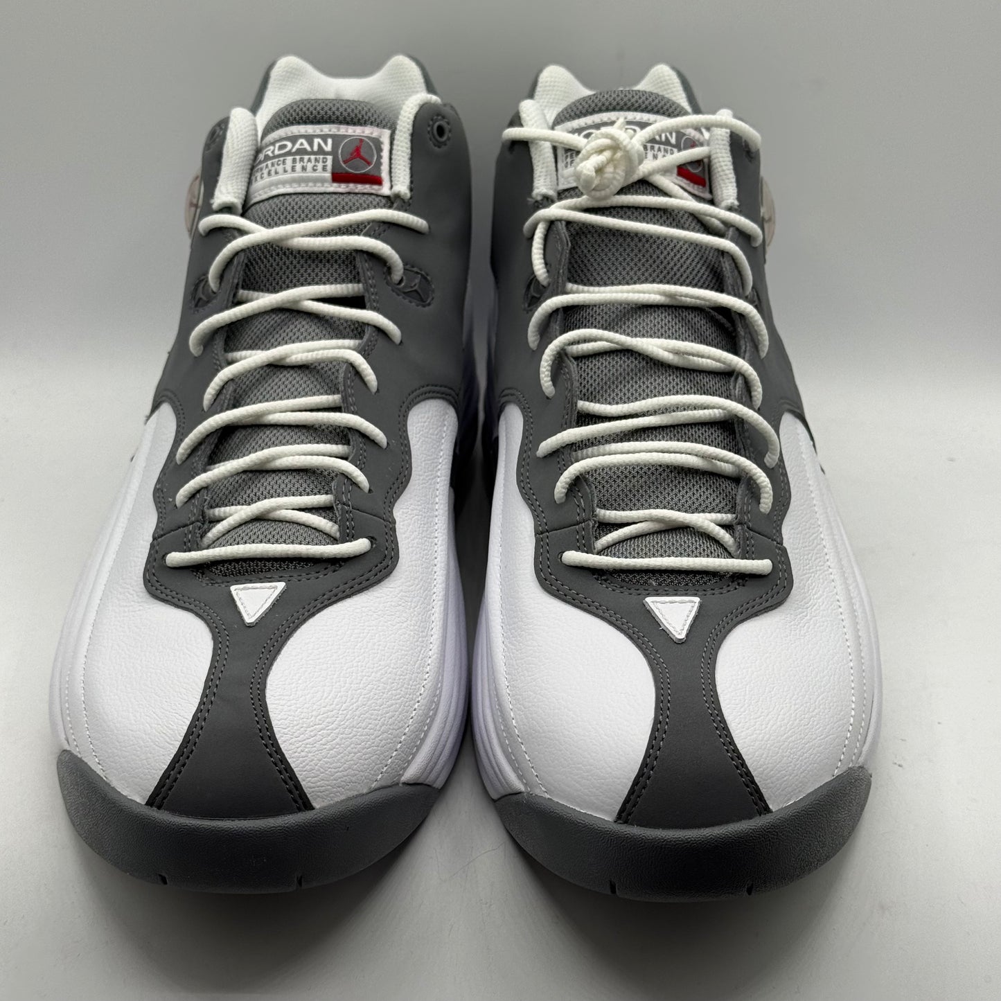 Air Jordan Jumpman Team 1 White Red Grey Size 11.5