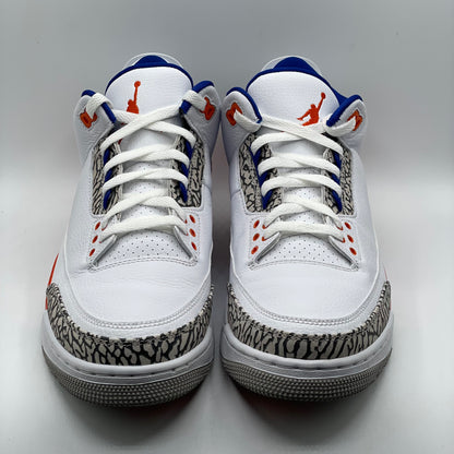 (USED) Jordan 3 Knicks Size 10