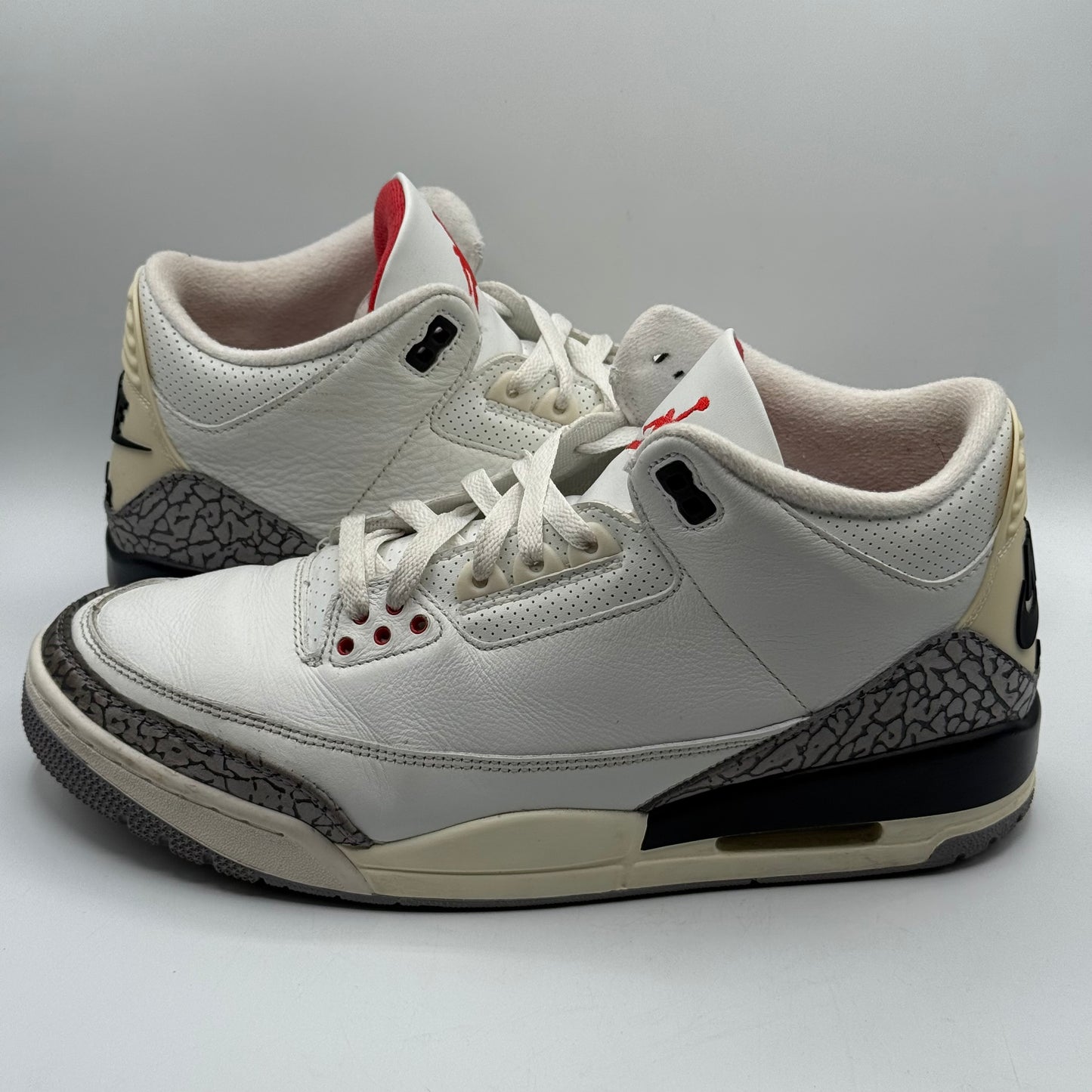 (USED) Jordan 3 White Cement Reimagined Size 12