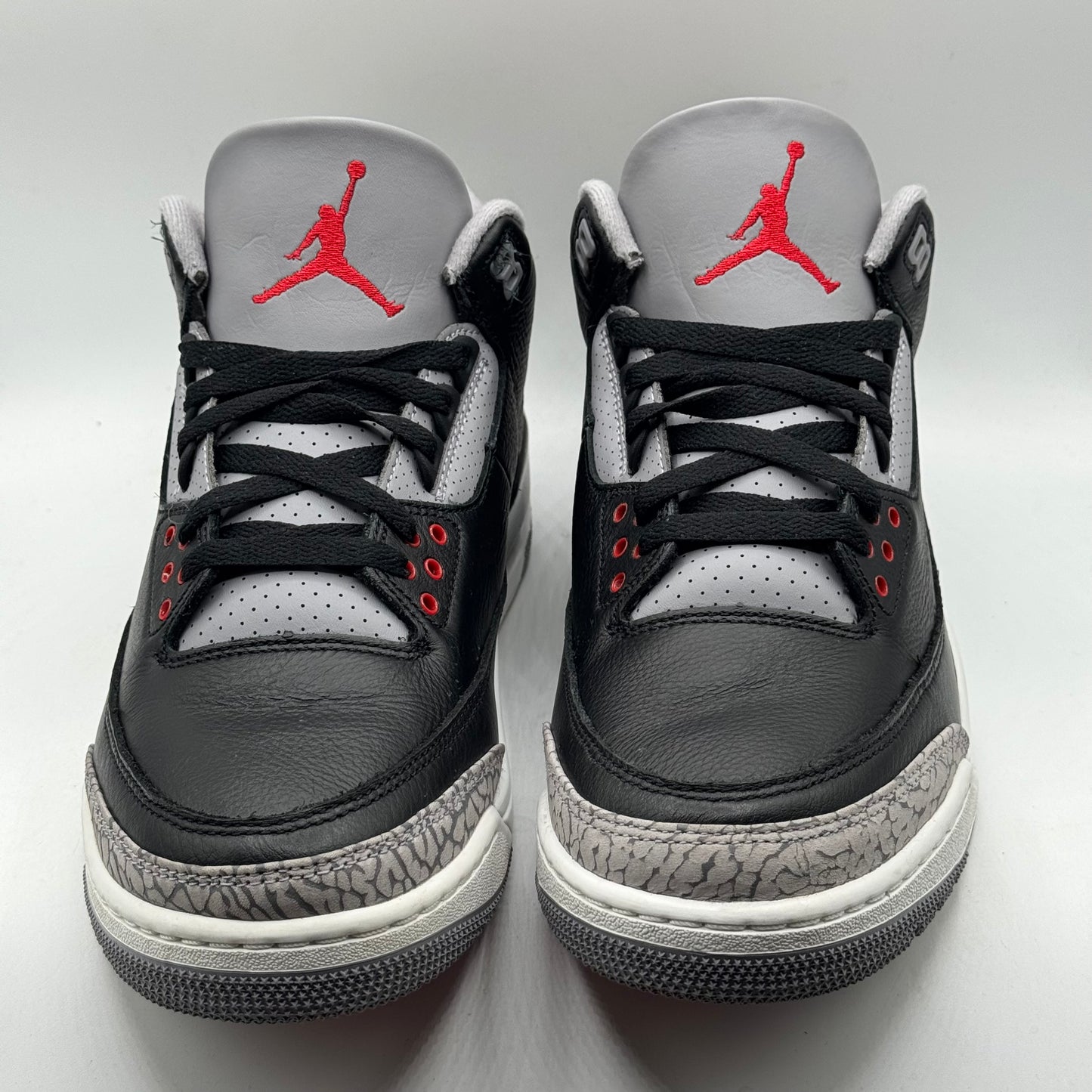 (USED) Jordan 3 Black Cement Size 10