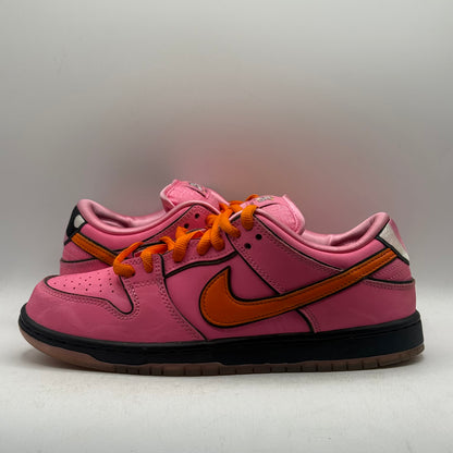 (USED NO BOX) Nike SB Dunk Low PowerPuff Girls Blossom Size 8