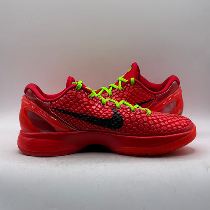 (USED) Nike Kobe 6 Protro Reverse Grinch Size 7.5