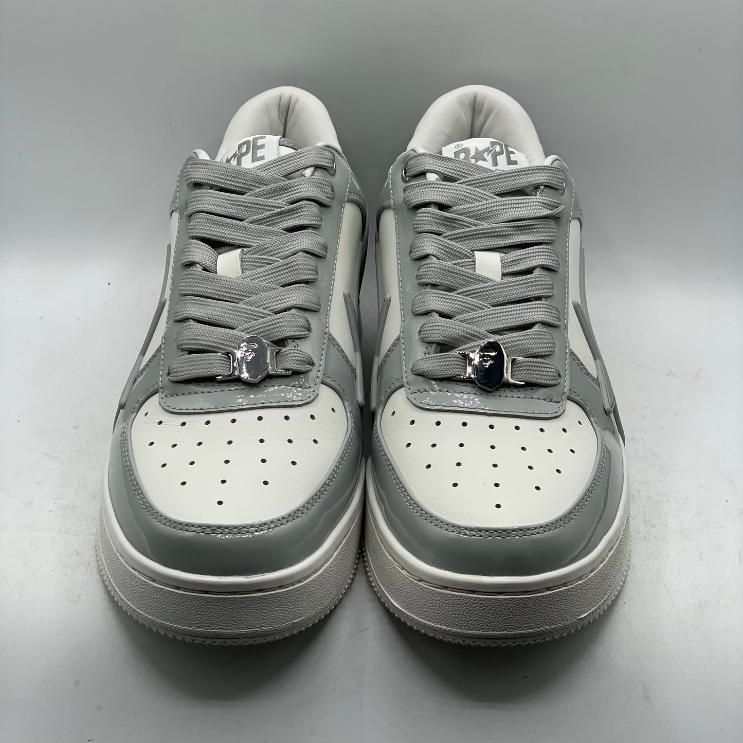 (Used) A Bathing Ape Bape STA OS # 3 Grey Size 9.5