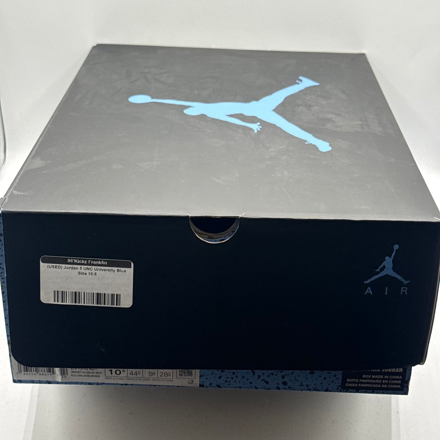 (USED) Jordan 5 University Blue Size 10.5