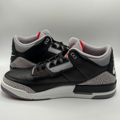 (USED) Jordan 3 Black Cement Size 14