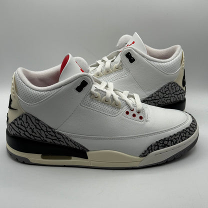 (USED) Jordan 3 White Cement Reimagined Size 11