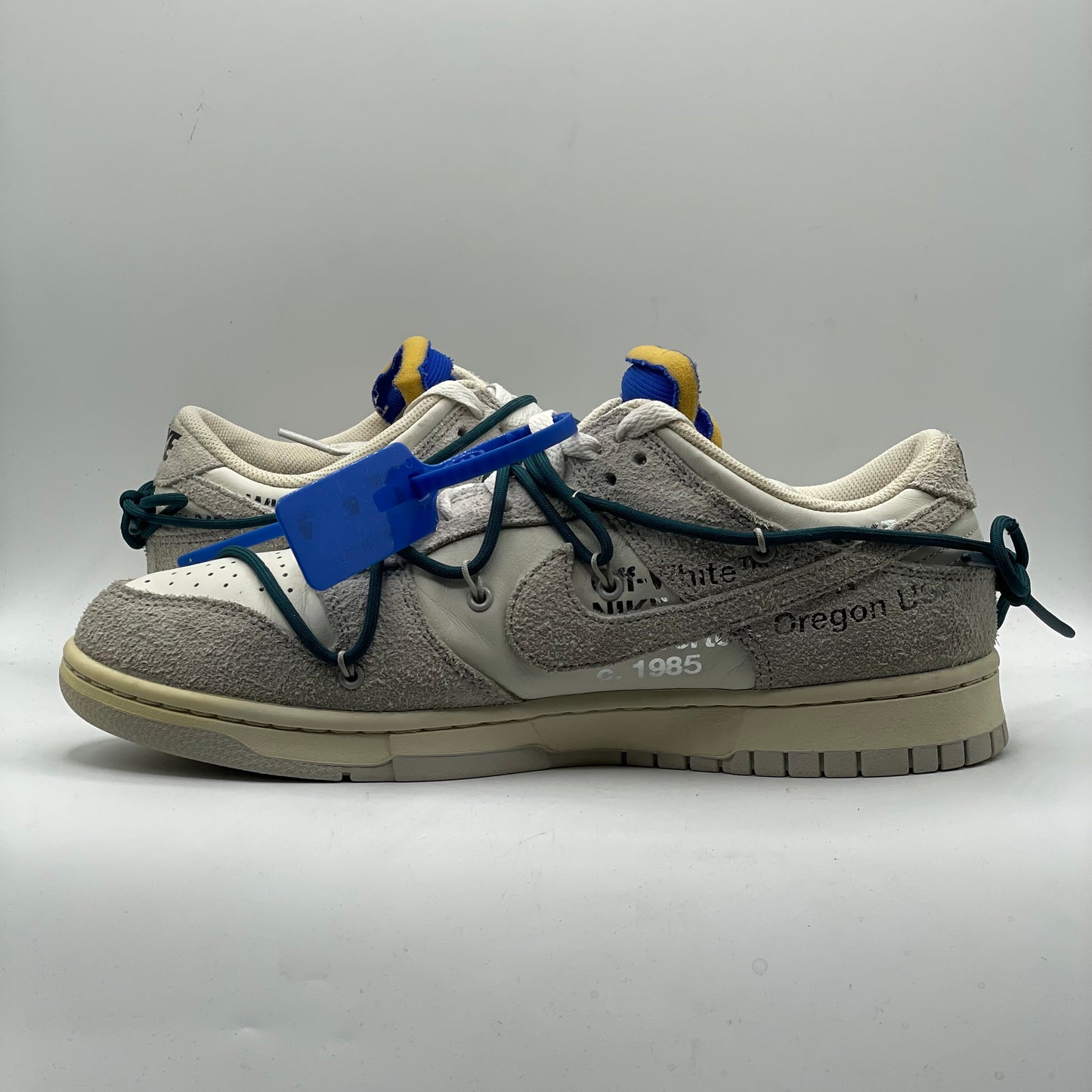 (USED) Nike Dunk Low Off-White Lot 16 Size 10.5