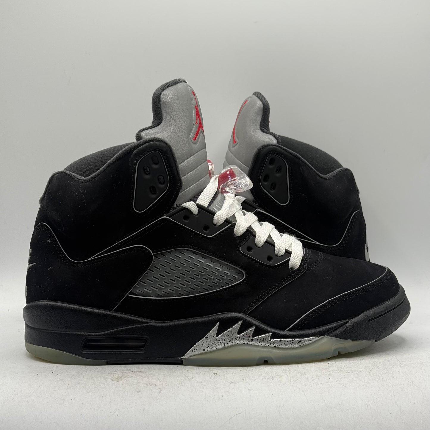 (Used No Box) Jordan 5 Reimagined Black Metallic Size 8.5