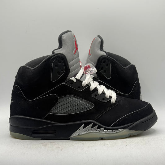 (Used No Box) Jordan 5 Reimagined Black Metallic Size 8.5