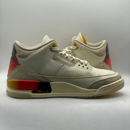 (USED) Jordan 3 J Balvin Medellin Sunset Size 12