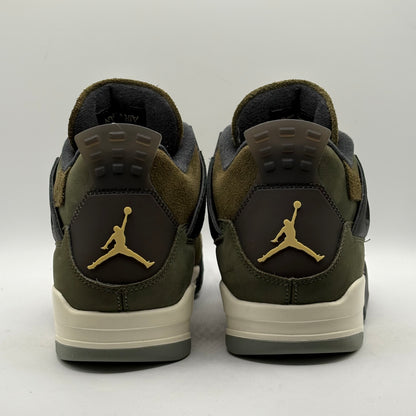 (Used No Box) Jordan 4 Craft Medium Olive Size 12