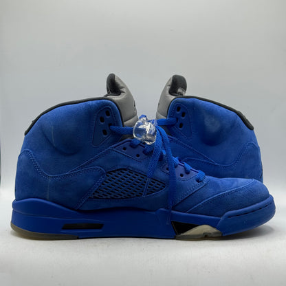 (USED) Jordan 5 Blue Suede Size 11.5