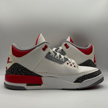 (USED) Jordan 3 Fire Red Size 11.5