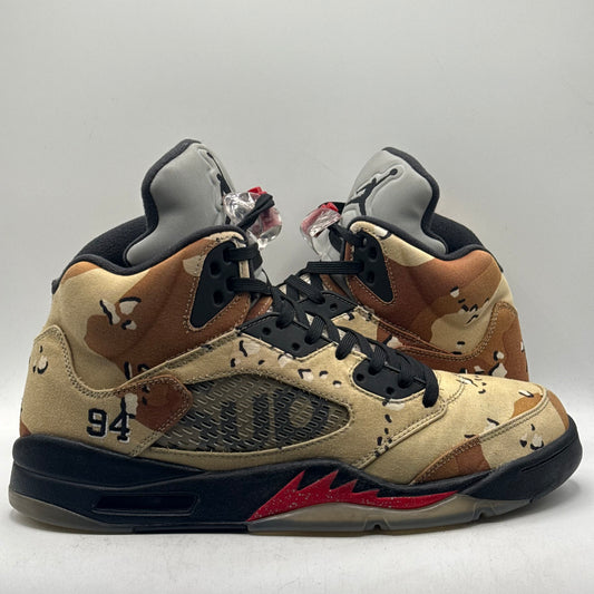 (Used) Jordan 5 Supreme Desert Camo Size 12