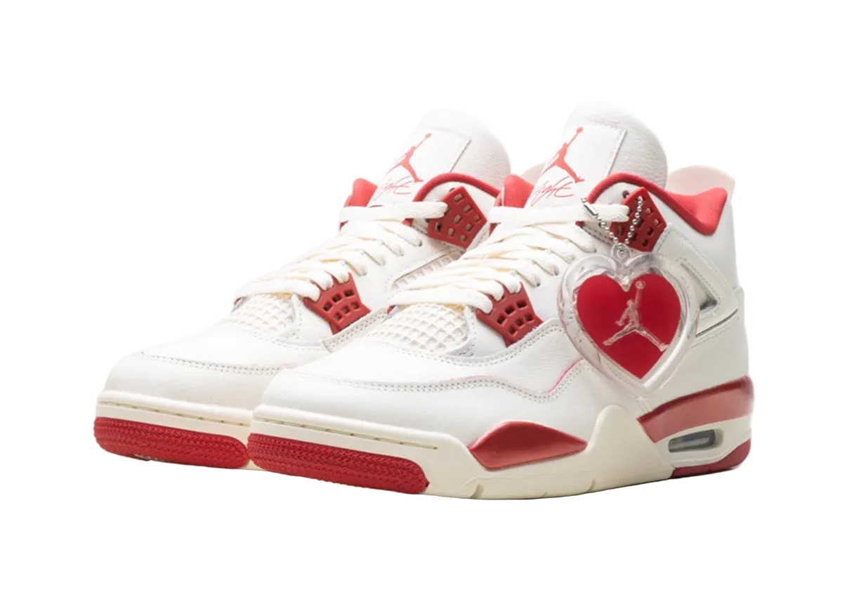 Jordan 4 Retro Valentine's Day Sierra (W)