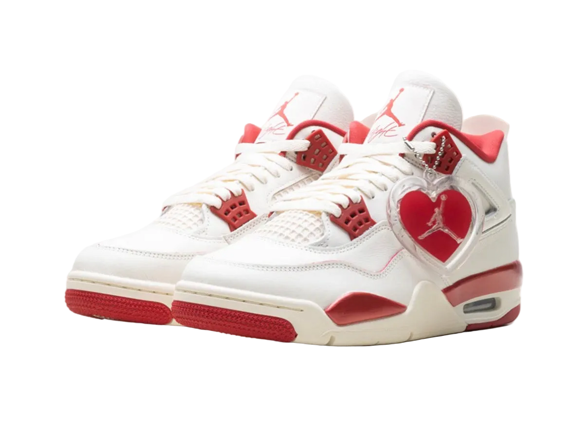 Jordan 4 Retro Valentine's Day Sierra (W)