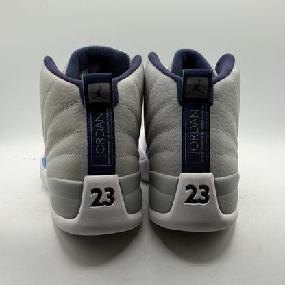 (Used) Jordan 12 Grey University Blue Size 9.5
