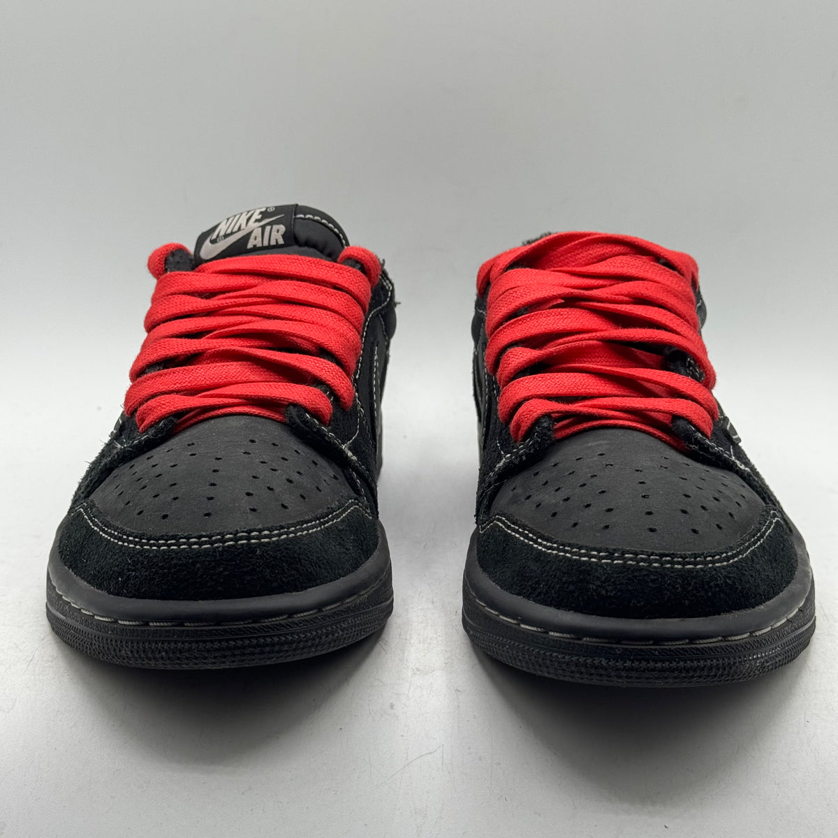 (USED) Jordan 1 Low Travis Scott Black Phantom Size 5.5