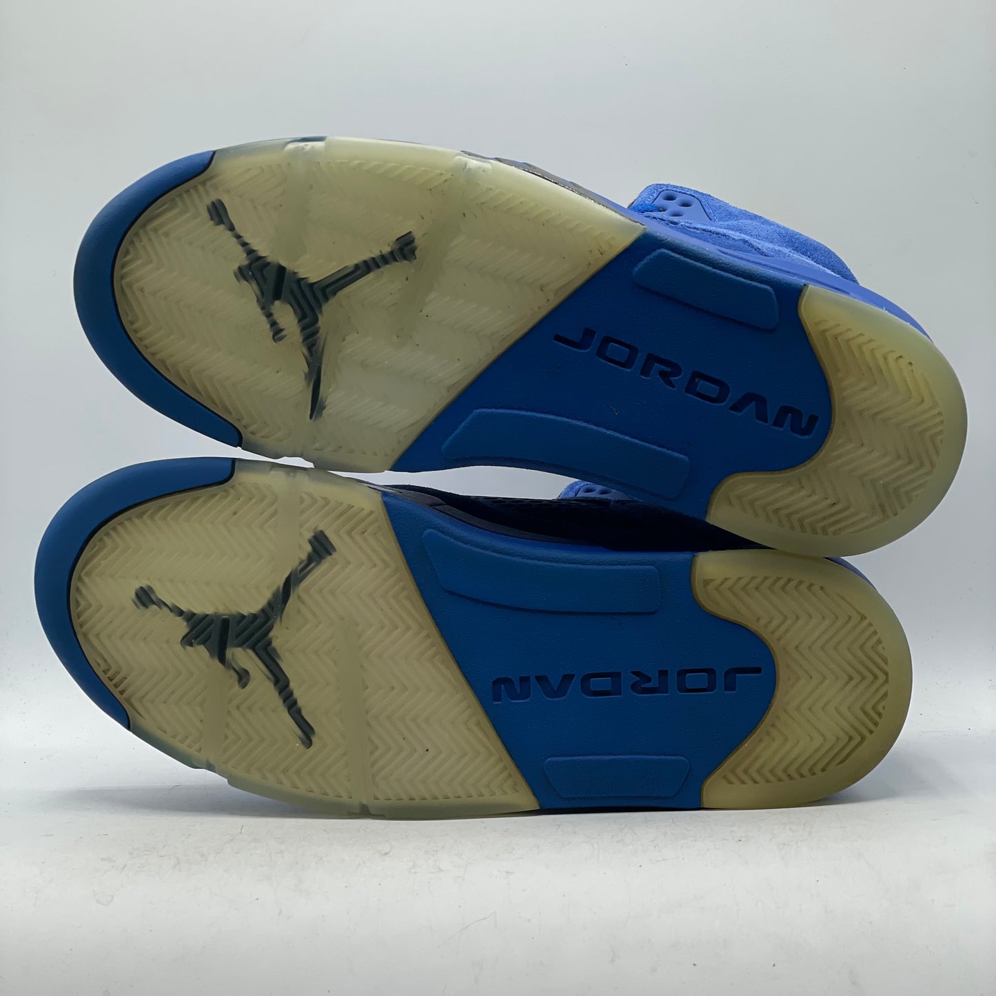 (USED) Jordan 5 Blue Suede Size 10