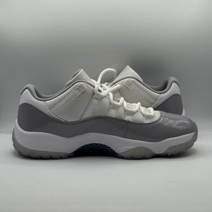 (USED) Jordan 11 Low Cement Grey Size 11.5