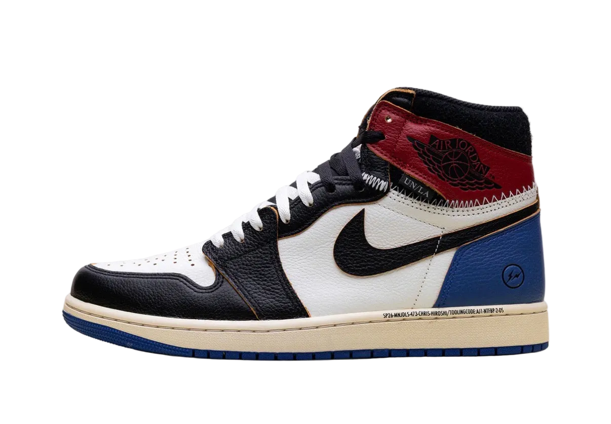 Jordan 1 High OG SP Fragment x Union LA Varsity Red Sport Royal