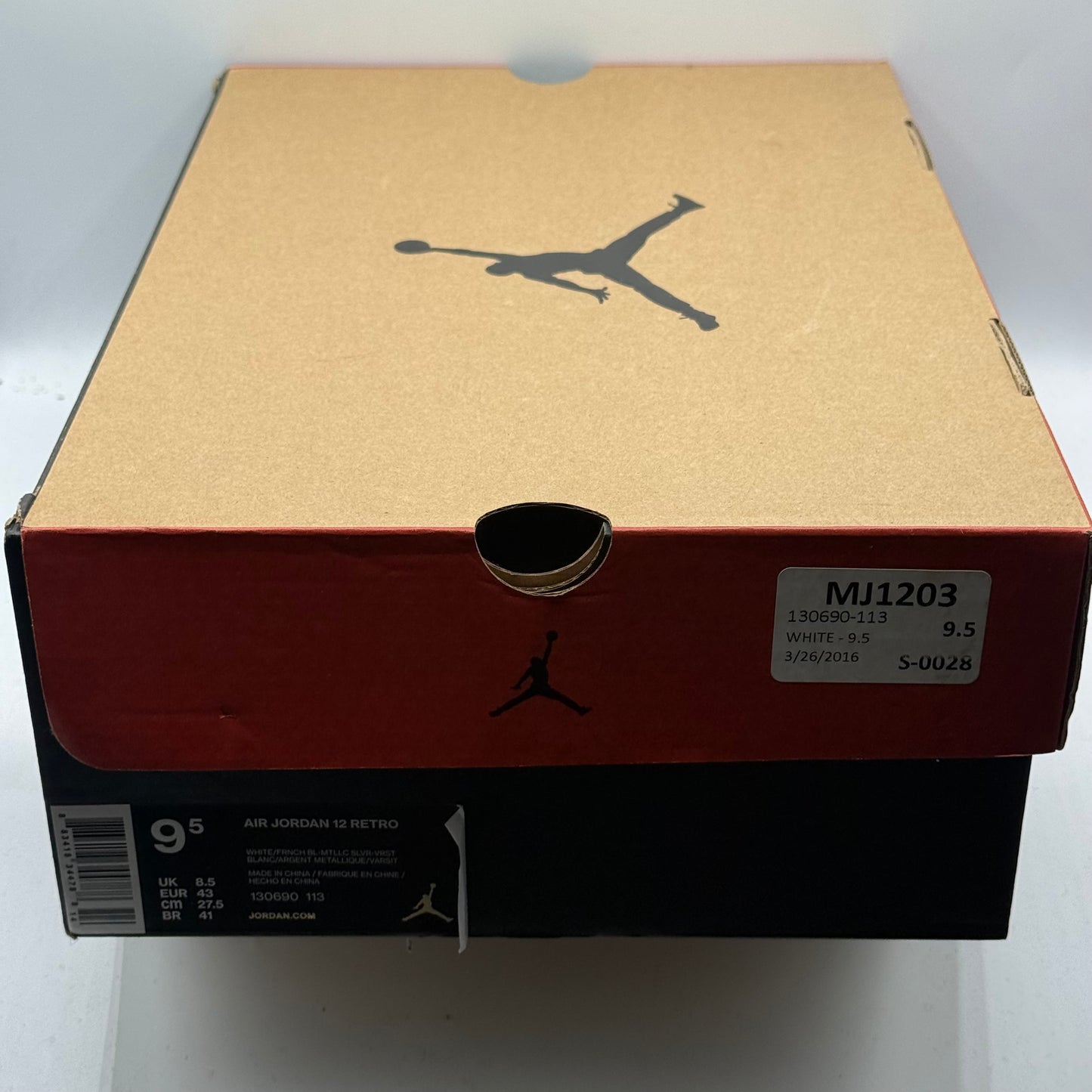 (Used) Jordan 12 French Blue (2016) Size 9.5