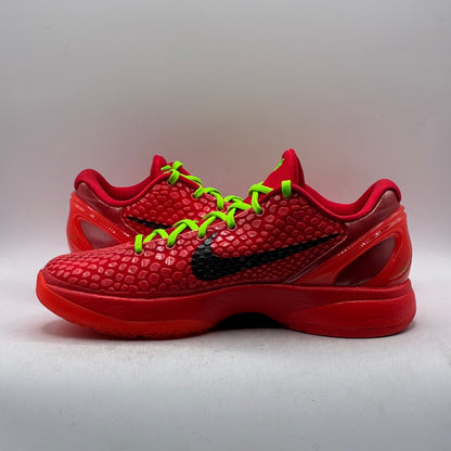 (USED) Nike Kobe 6 Protro Reverse Grinch Size 7.5