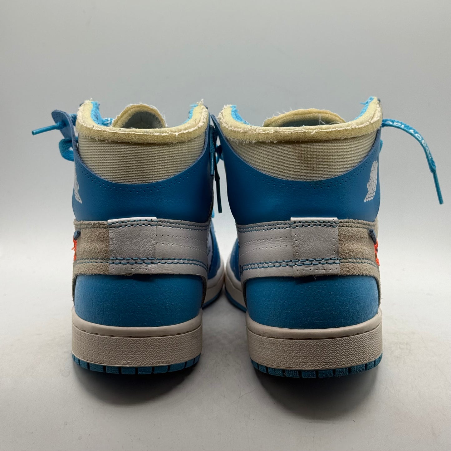 (USED NO BOX) Jordan 1 High Off-White University Blue Size 8