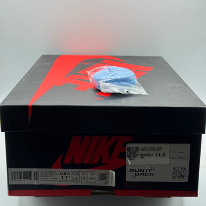 (USED) Jordan 1 High University Blue Size 11.5