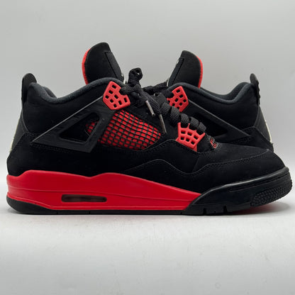 (USED NO BOX) Jordan 4 Red Thunder Size 9.5