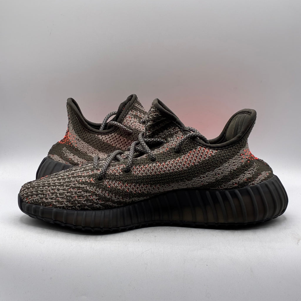 (USED REP BOX) Adidas Yeezy 350 V2 Carbon Beluga Size 8.5