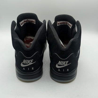 (USED) Jordan 5 Black Metallic Reimagined Size 11.5