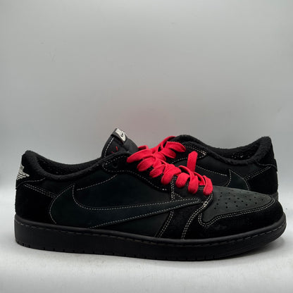 (USED) Jordan 1 Low Travis Scott Black Phantom Size 12