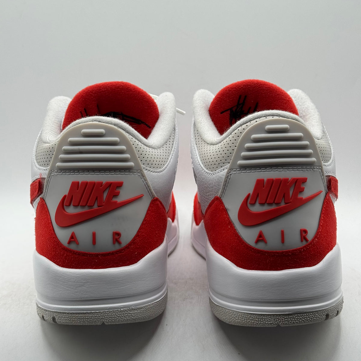 (Used) Jordan 3 Tinker White University Red Size 10