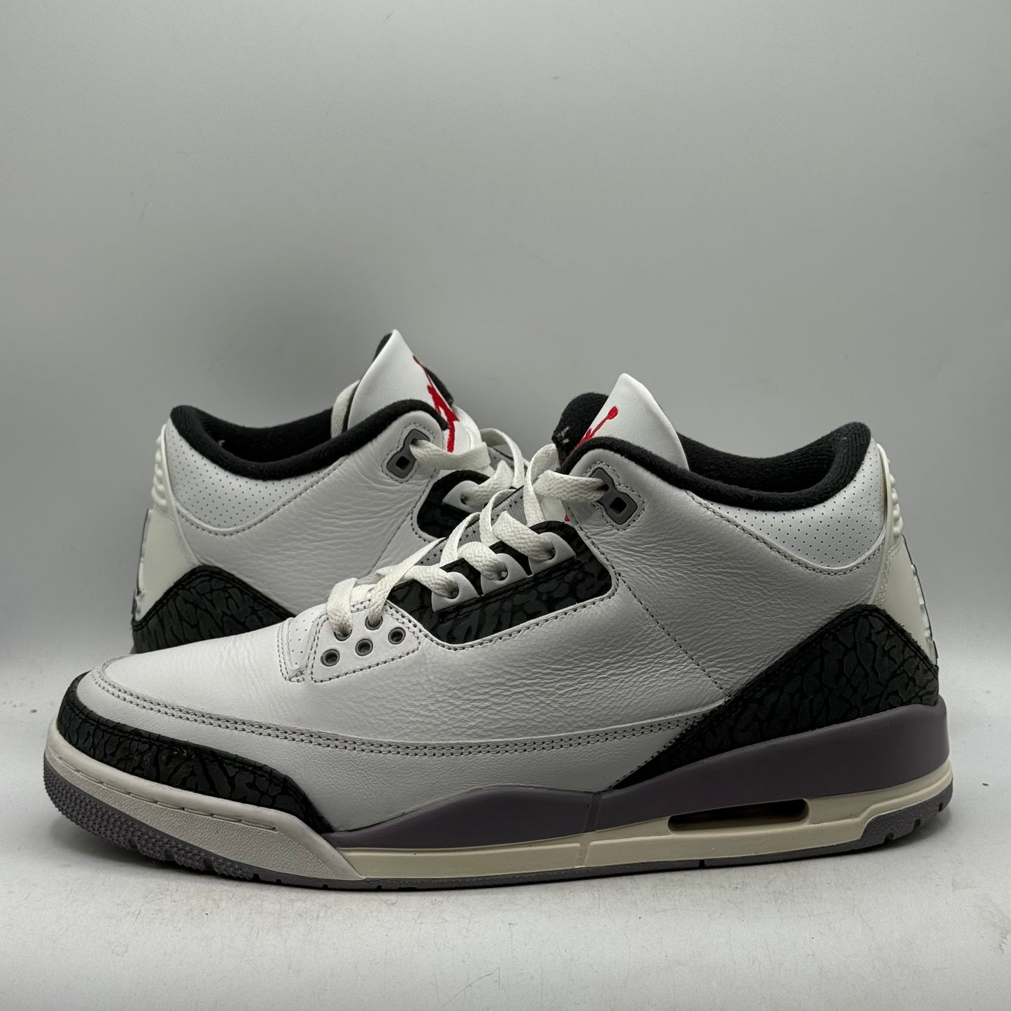 (Used) Jordan 3 Grey Cement Size 11.5