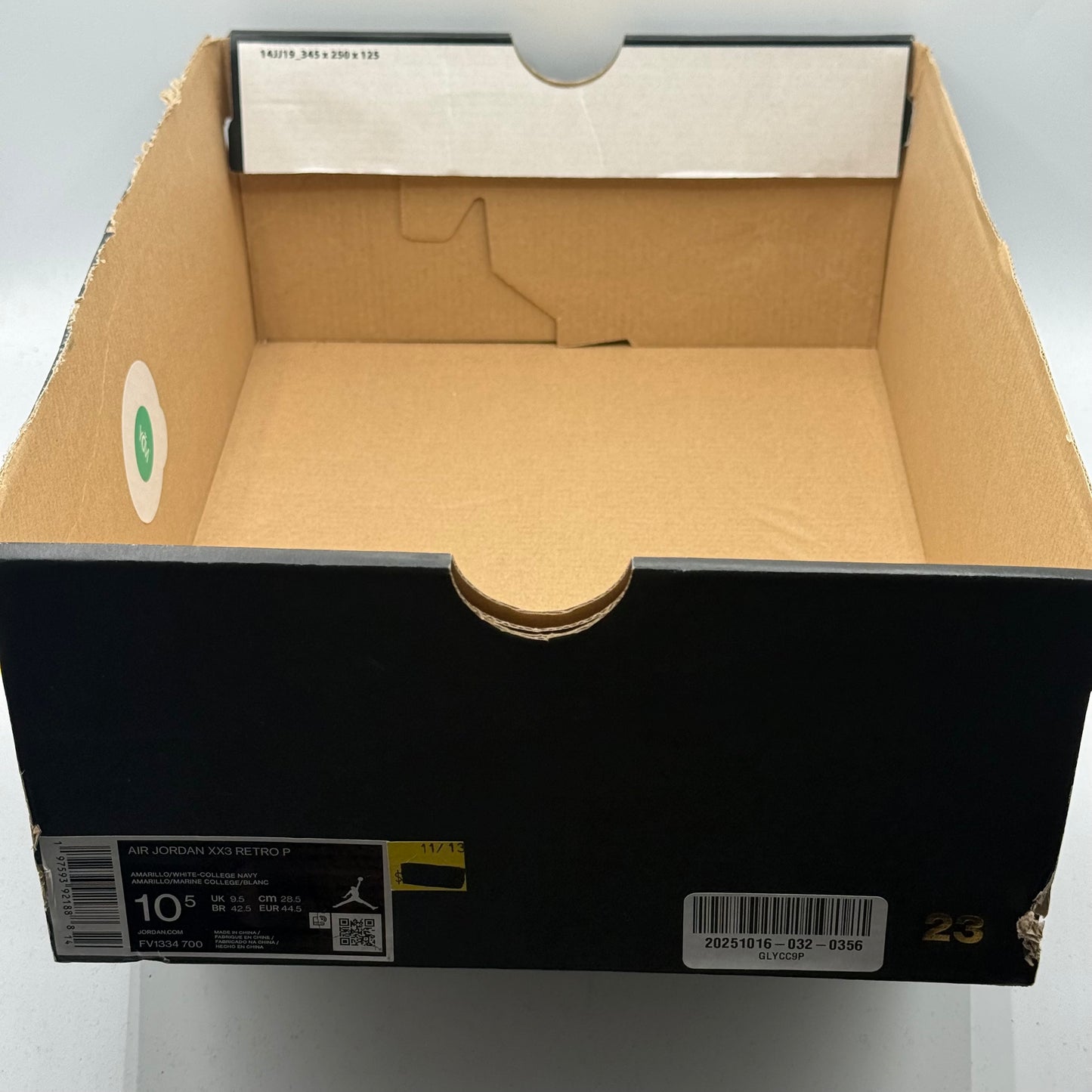 (Used) Jordan 23 Retro Marquette PE Size 10.5