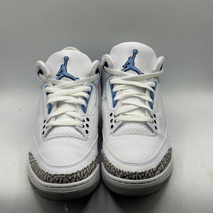 (Used) Jordan 3 UNC Size 10