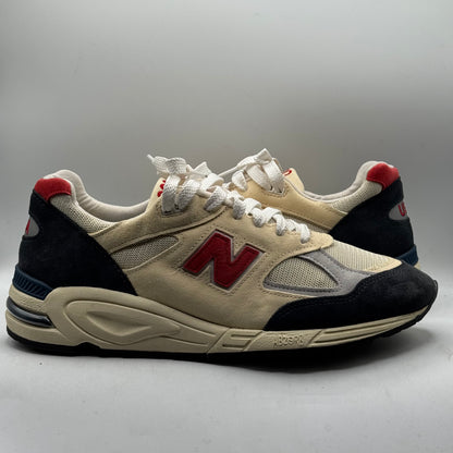 (Used) New Balance 990v2 MiUSA Teddy Santis Navy Sea Salt Size 12