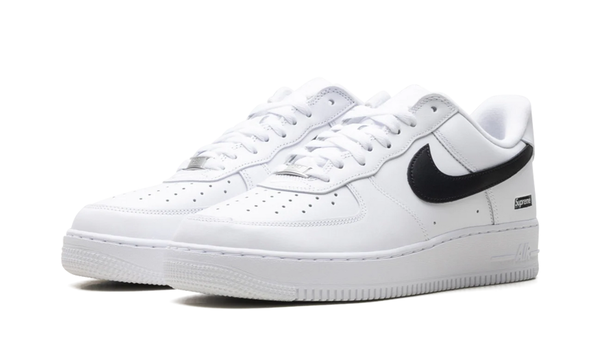 Nike Supreme Air Force 1 White Black