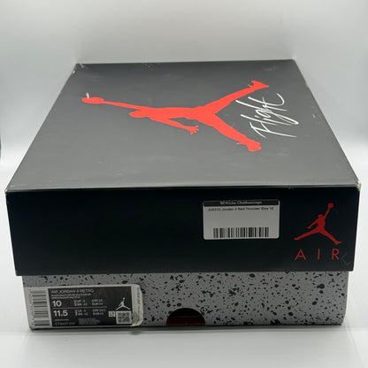 (USED) Jordan 4 Red Thunder Size 10