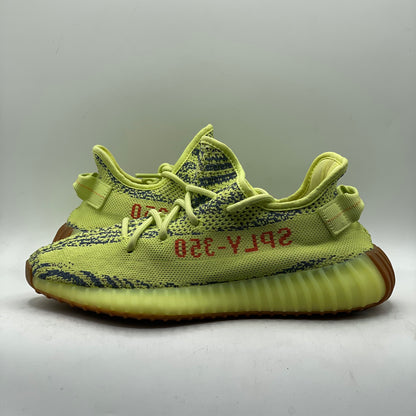 (USED) Adidas Yeezy 350 V2 Semi Frozen Yellow Size 7.5