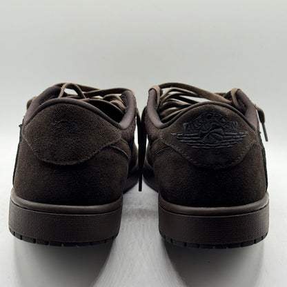 (USED) Jordan 1 Low Travis Scott Velvet Brown Size 12