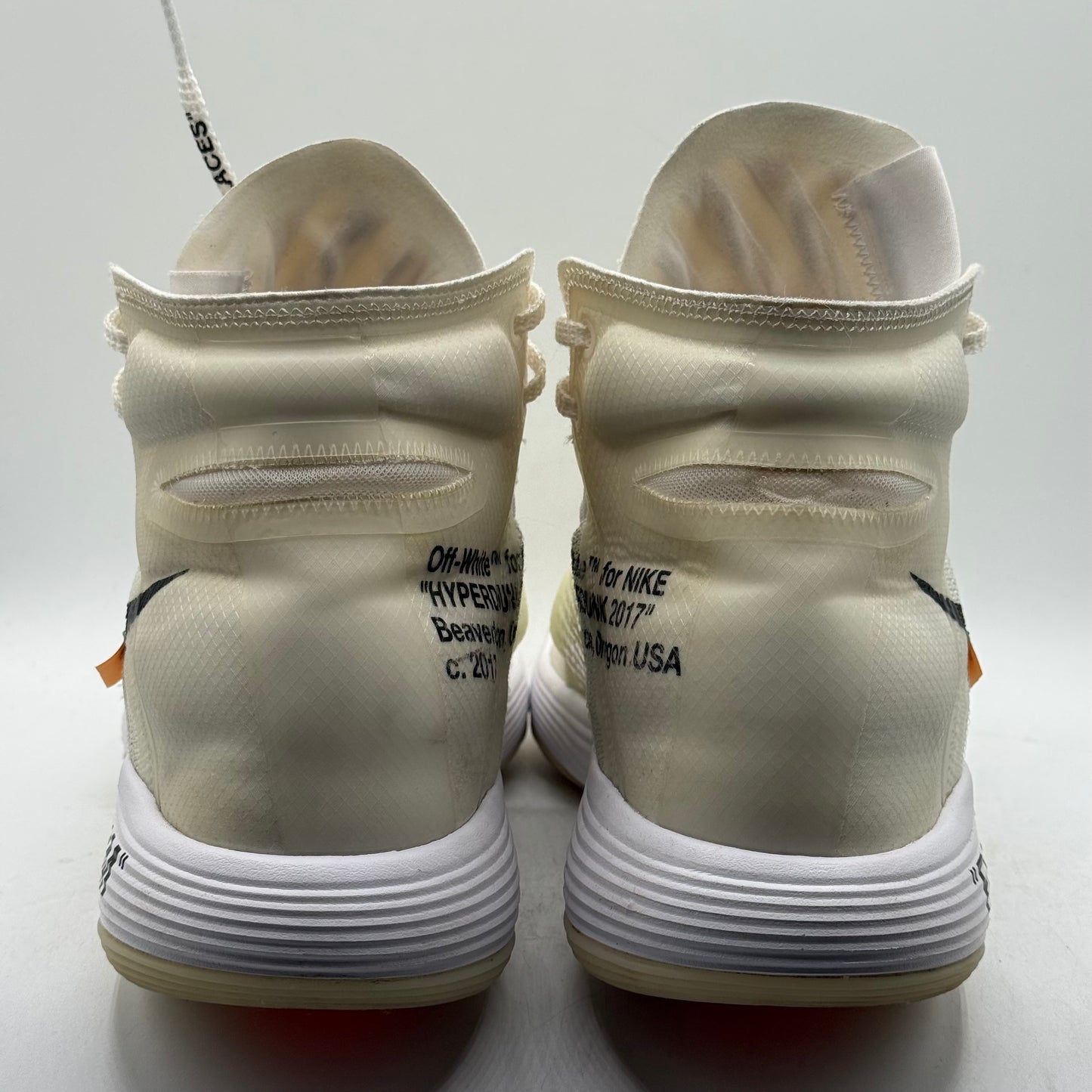 (Used) Nike React Off-White Hyperdunk (2017) Size 11