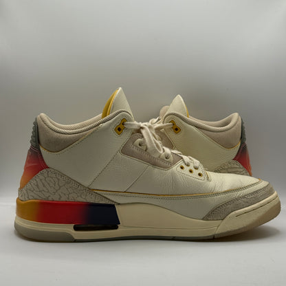 (USED) Jordan 3 J Balvin Medellin Sunset Size 12
