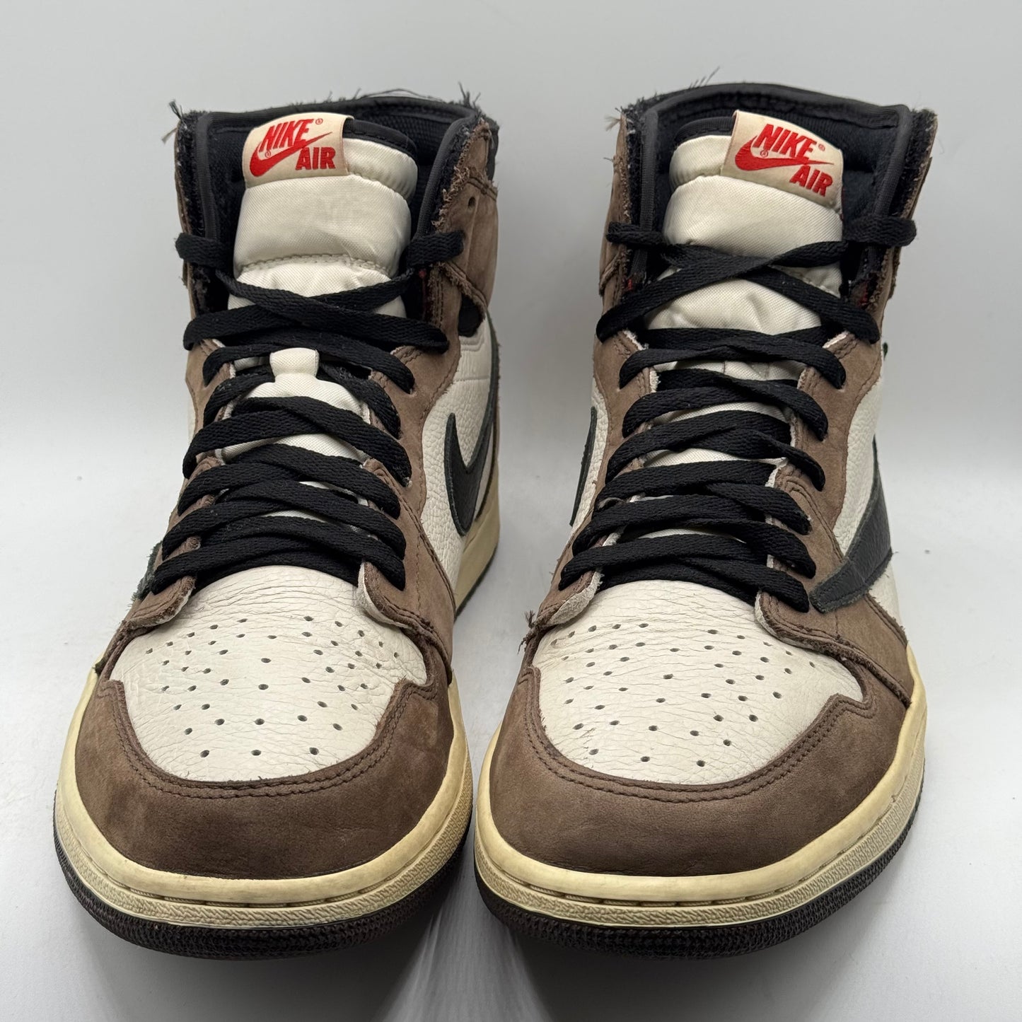 (Used) Jordan 1 High Travis Scott Mocha Size 14