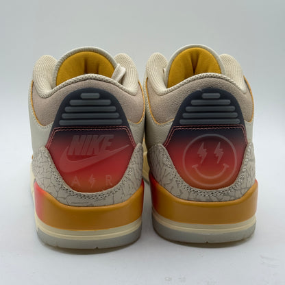 (Used) Jordan 3 J Balvin Sunset Medallion Size 8
