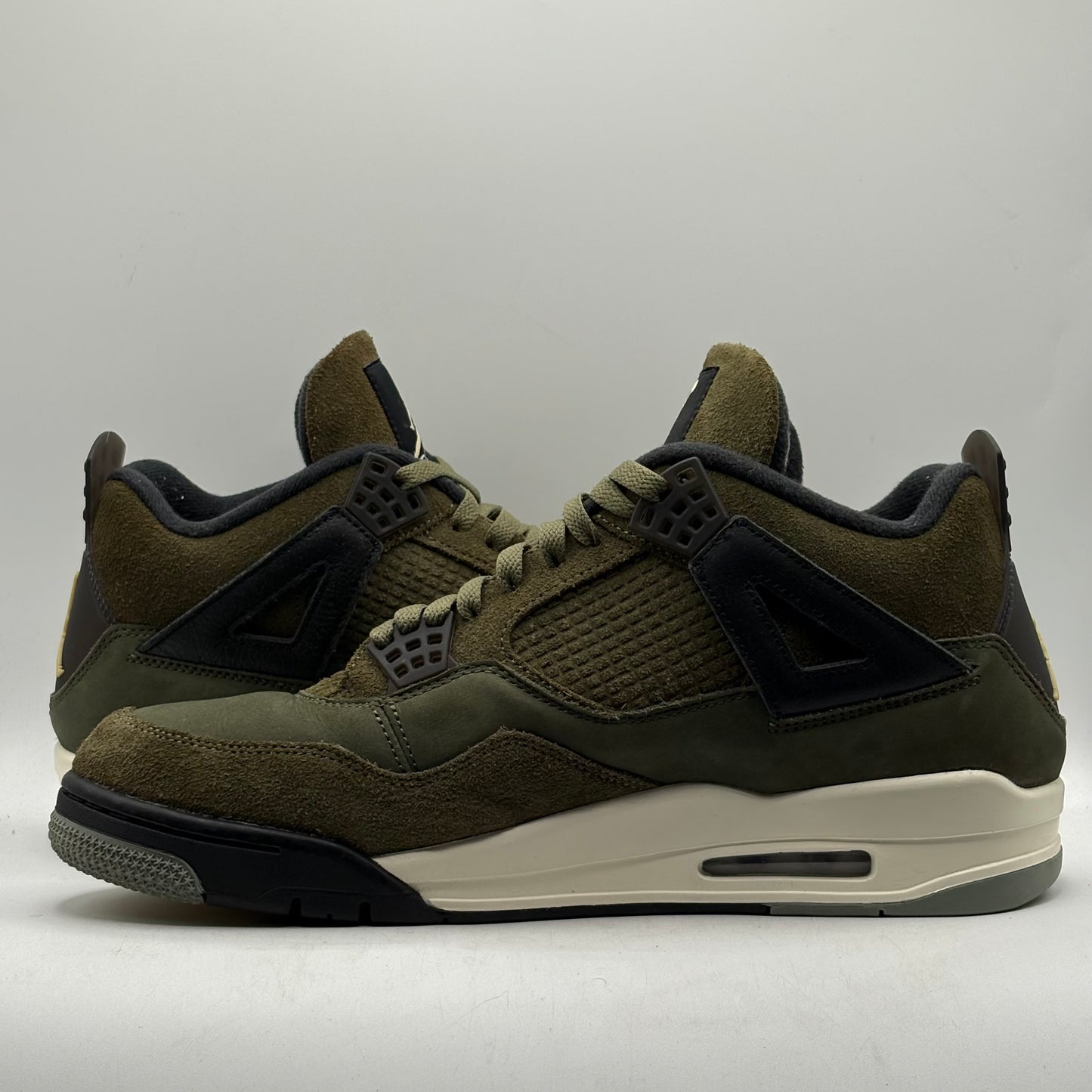 (Used No Box) Jordan 4 Craft Medium Olive Size 12