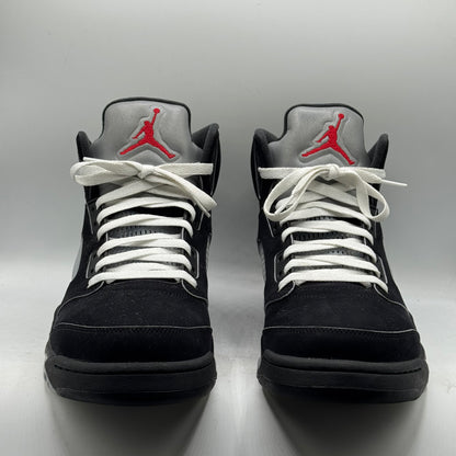 (USED) Jordan 5 Black Metallic Reimagined Size 11.5